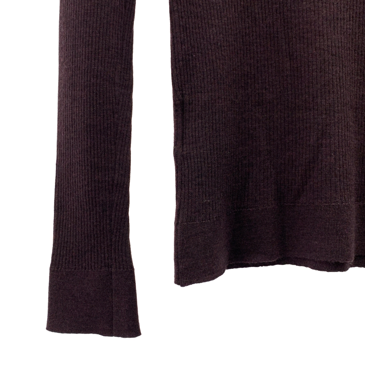 MARGARET HOWELL / マーガレットハウエル × JOHN SMEDLEY ジョンスメドレー ウール リブ タートルネックニット