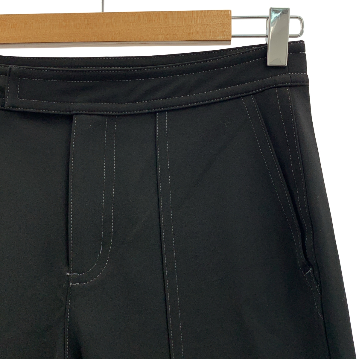 VIVIENNE TAM / ヴィヴィアンタム 裾スリット ワイド スラックス パンツ