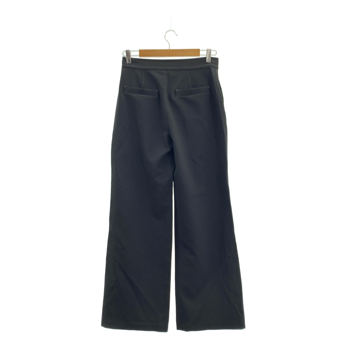 VIVIENNE TAM / ヴィヴィアンタム 裾スリット ワイド スラックス パンツ