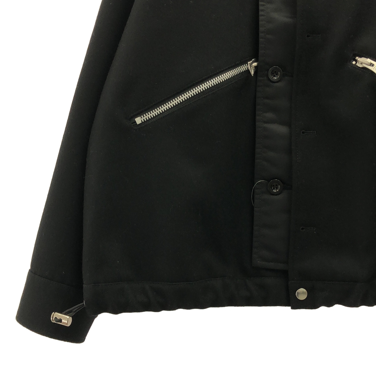 sacai / サカイ Wool Melton Blouson / ウール オーバー ジャケット ブルゾン