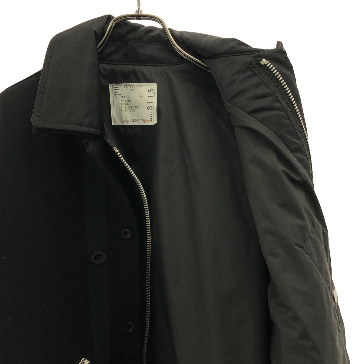 sacai / サカイ Wool Melton Blouson / ウール オーバー ジャケット ブルゾン