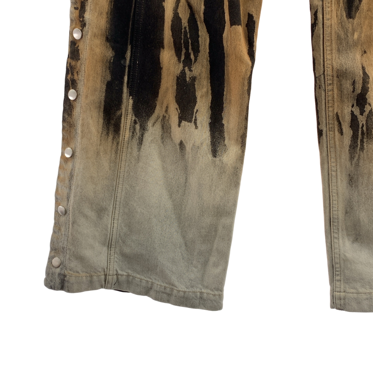 Rick Owens DRKSHDW / リック・オウエンス・ダークシャドウ PUSHER PANTS ブリーチ加工 プッシャー デニム イージーパンツ