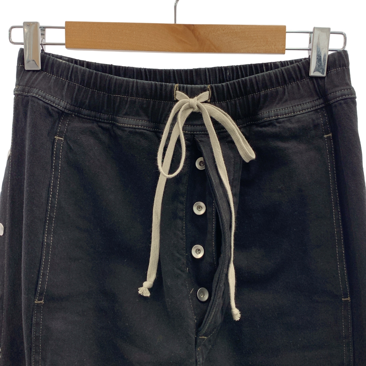 Rick Owens DRKSHDW / リック・オウエンス・ダークシャドウ PUSHER PANTS ブリーチ加工 プッシャー デニム イージーパンツ