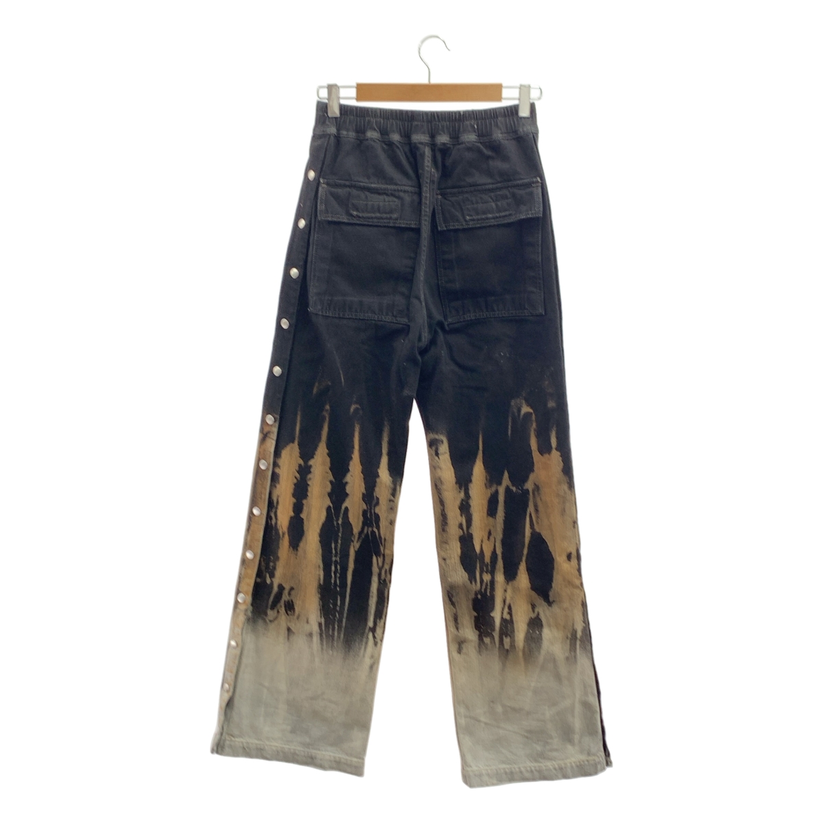 Rick Owens DRKSHDW / リック・オウエンス・ダークシャドウ PUSHER PANTS ブリーチ加工 プッシャー デニム イージーパンツ