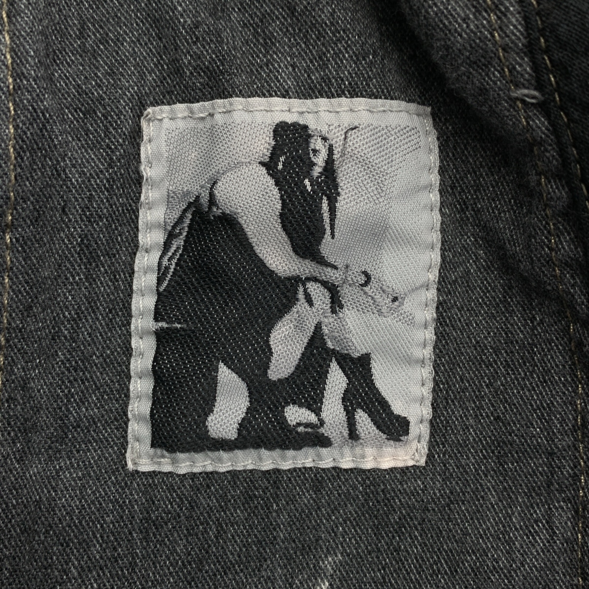 Rick Owens DRKSHDW / リック・オウエンス・ダークシャドウ PUSHER PANTS ブリーチ加工 プッシャー デニム イージーパンツ