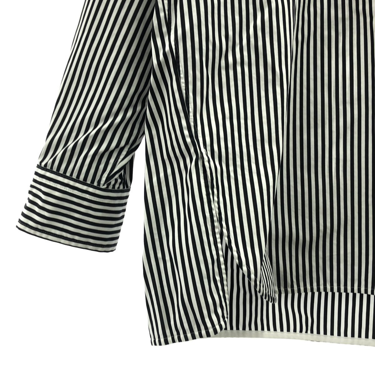 TICCA / ティッカ ストライプ スクエア ビッグシャツ