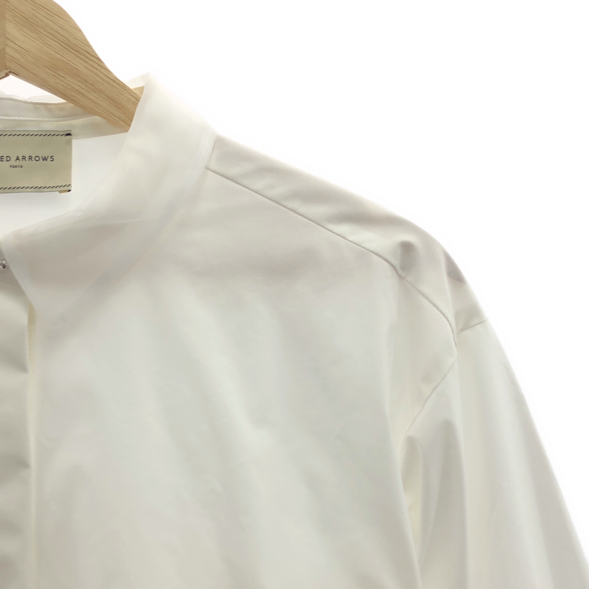 UNITED ARROWS / ユナイテッドアローズ パイピング バック ラッフルフリル ブラウス