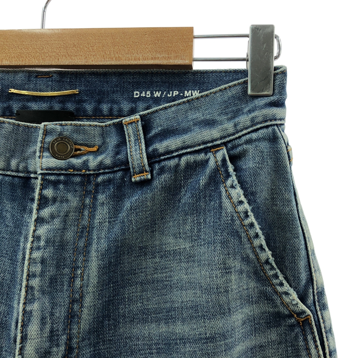 SAINT LAURENT PARIS / サンローランパリ ダメージ加工 デニムパンツ