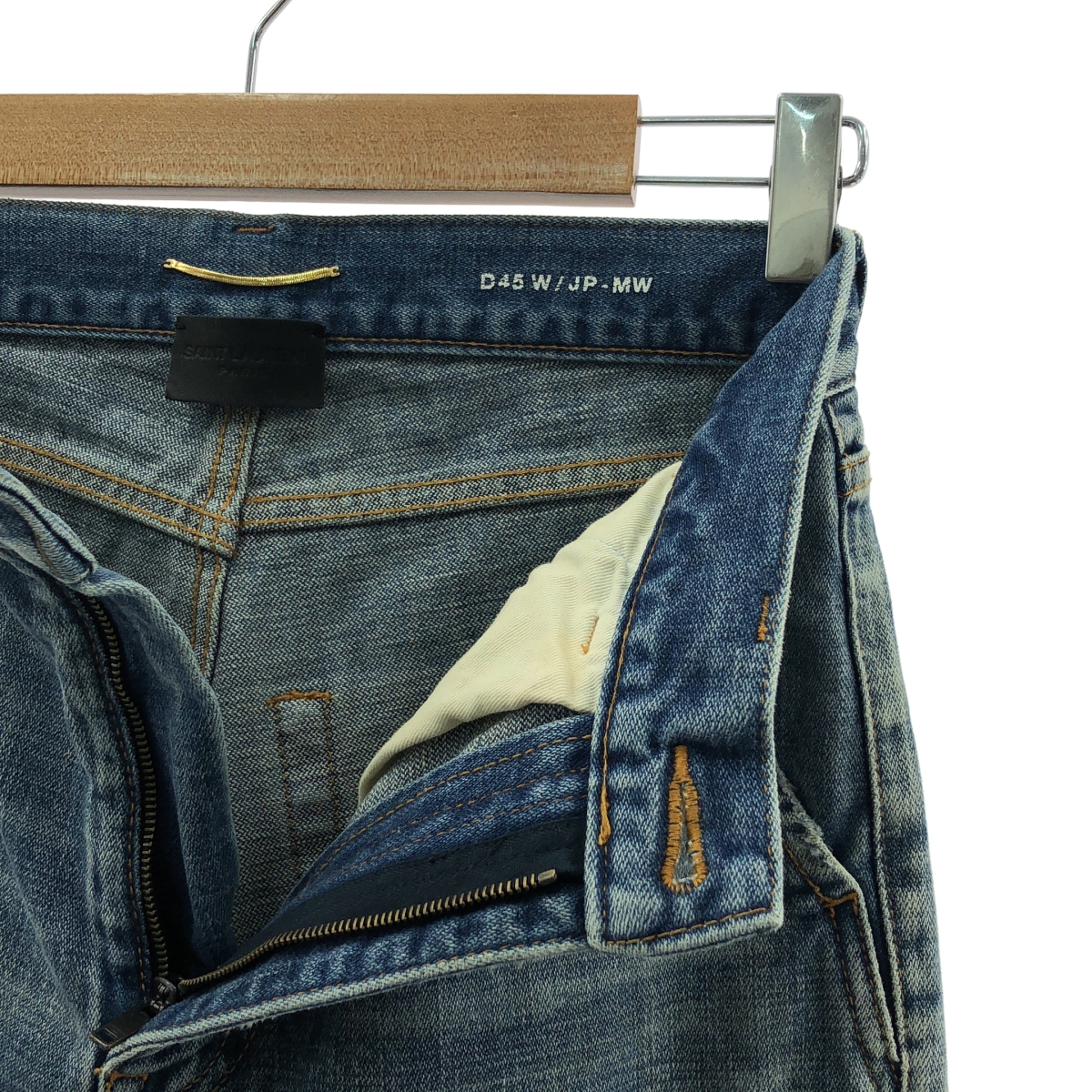 SAINT LAURENT PARIS / サンローランパリ ダメージ加工 デニムパンツ