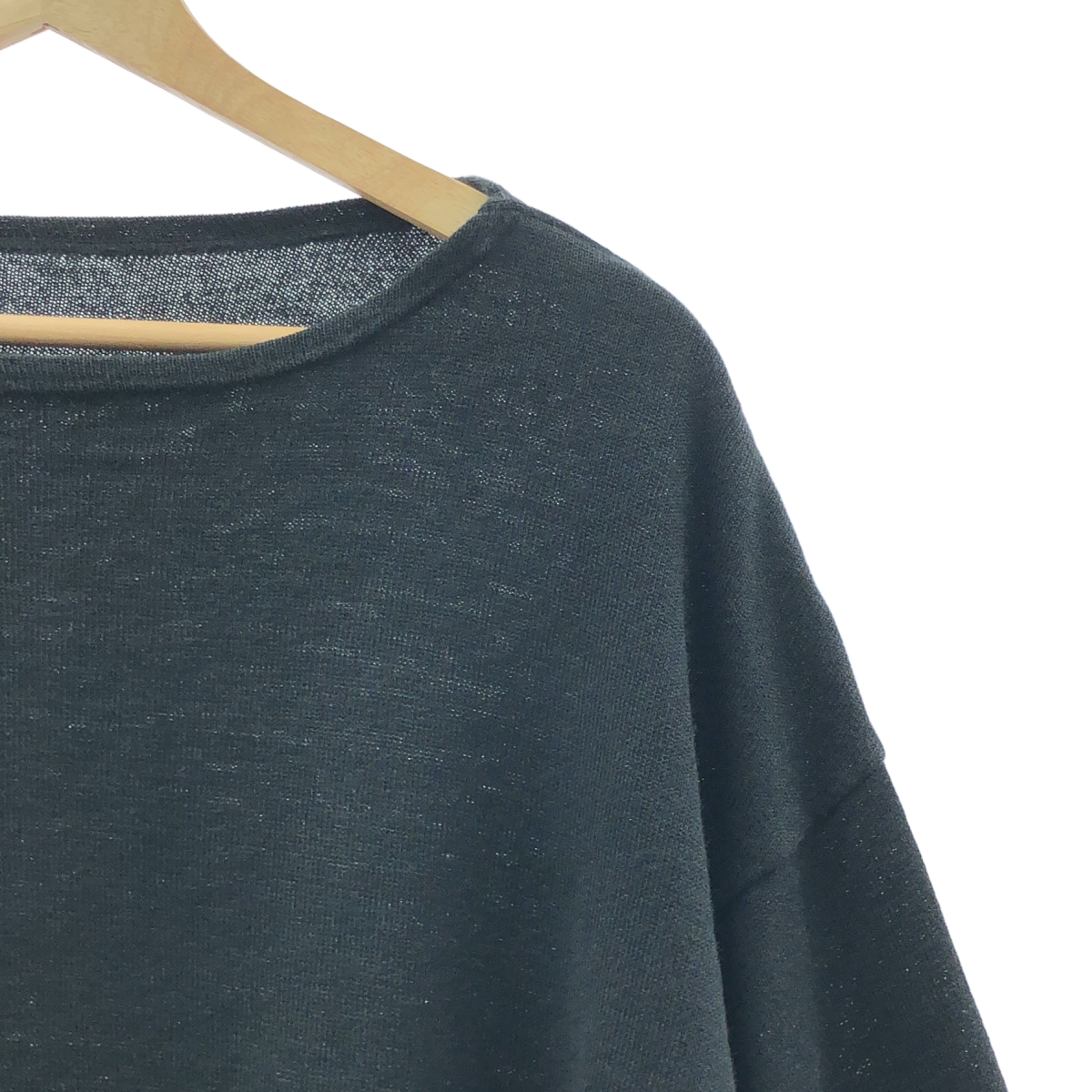 Crepuscule / クレプスキュール Ramie Basque Knit ラミー バスク ニット