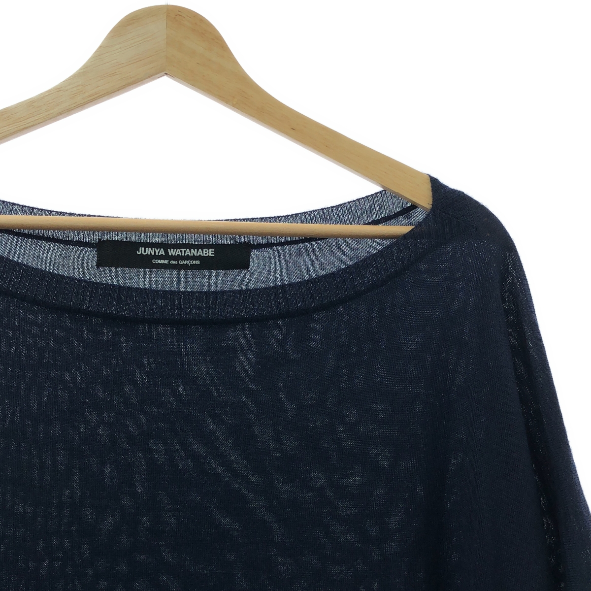 JUNYA WATANABE COMME des GARCONS / ジュンヤワタナベ ウール ダブルポケット ロングニット ワンピース