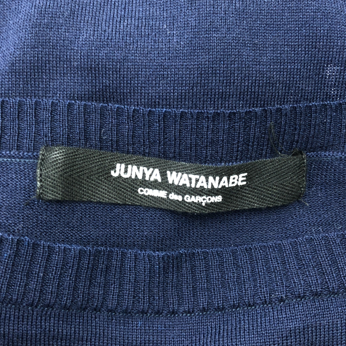 JUNYA WATANABE COMME des GARCONS / ジュンヤワタナベ ウール ダブルポケット ロングニット ワンピース