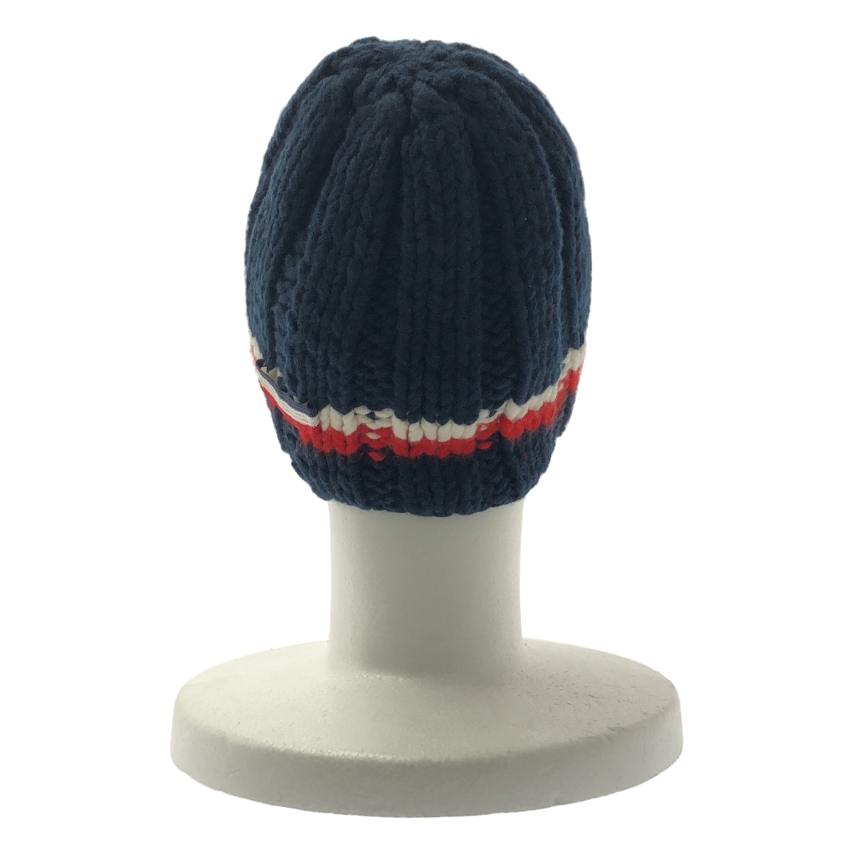 MONCLER Gamme Bleu / モンクレール・ガム・ブルー BERRETTO TRICOT ロゴパッチ ニットキャップ