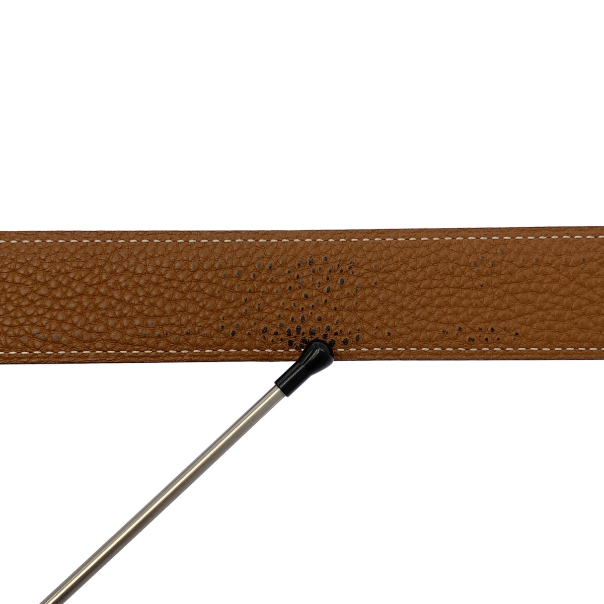 HERMES / エルメス コンスタンス 90 Hロゴ レザー リバーシブル ベルト