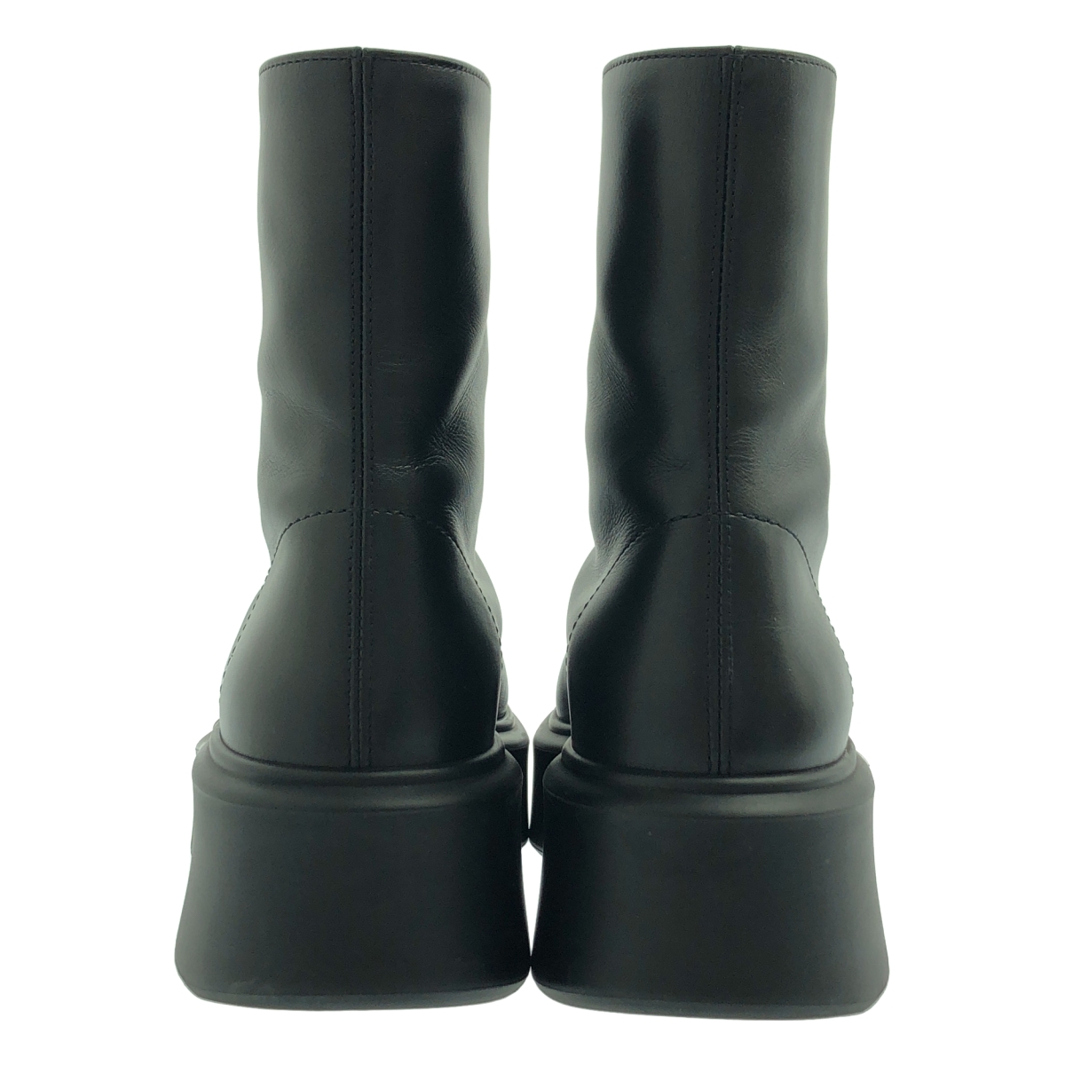 THE ROW / ザロウ zipped boot / レザー ジップド ショートブーツ