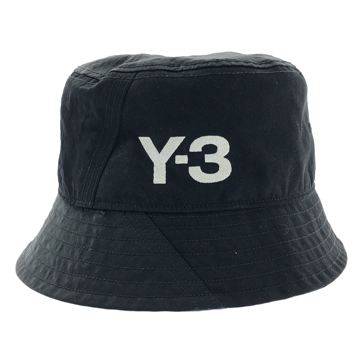 Y-3 / ワイスリー BUCKET HAT / H62986 エンブロイダリー ロゴ バケットハット 帽子