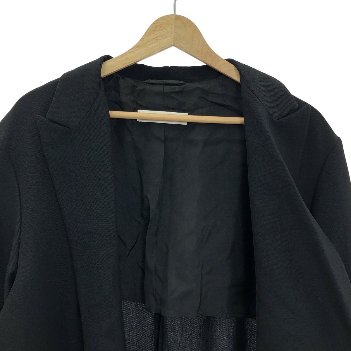 JIL SANDER / ジルサンダー ウール ナイロン ロング チェスターコート