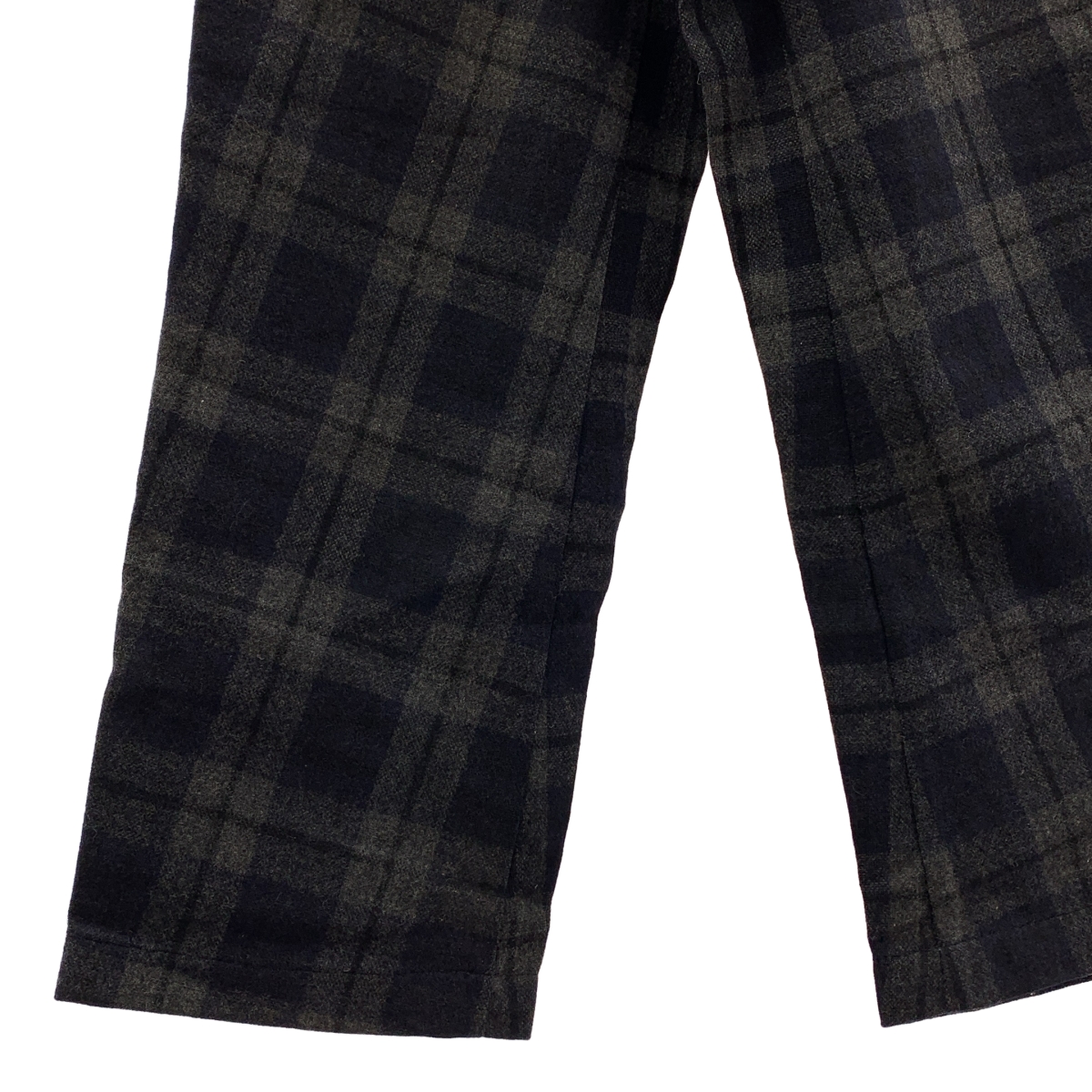 その他 ウール チェック パンツ