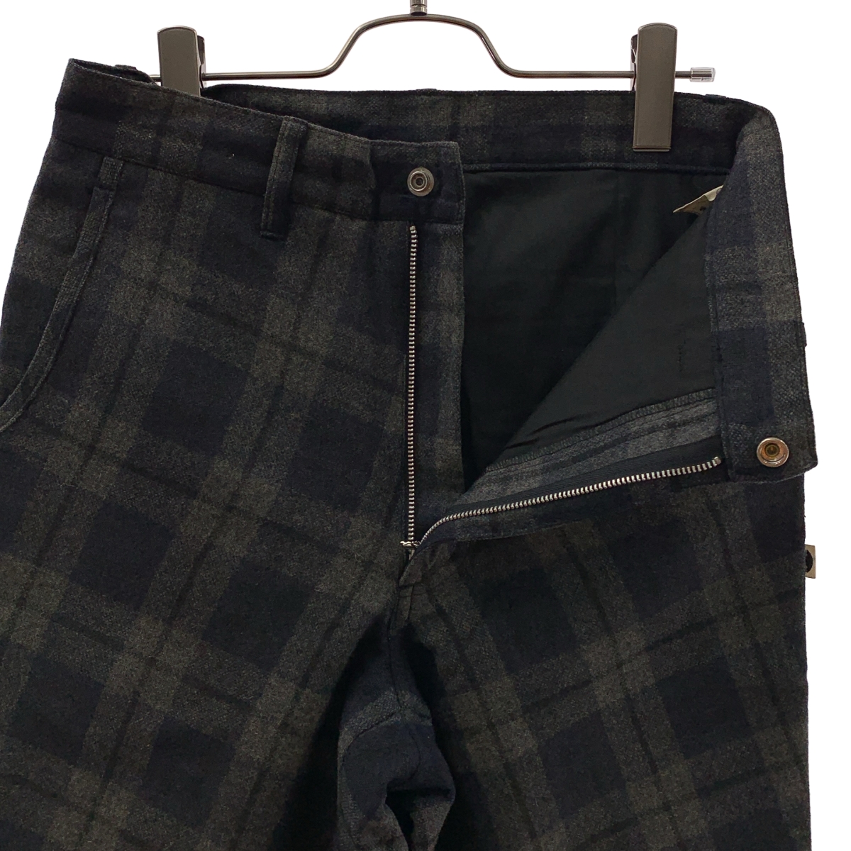 その他 ウール チェック パンツ