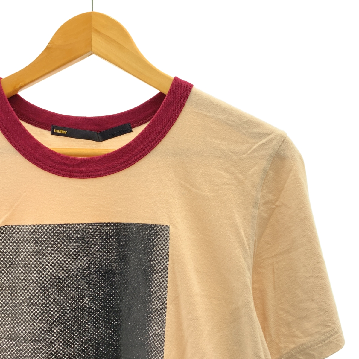 muller of yoshiokubo / ミュラーオブヨシオクボ プリント クルーネック Tシャツ カットソー