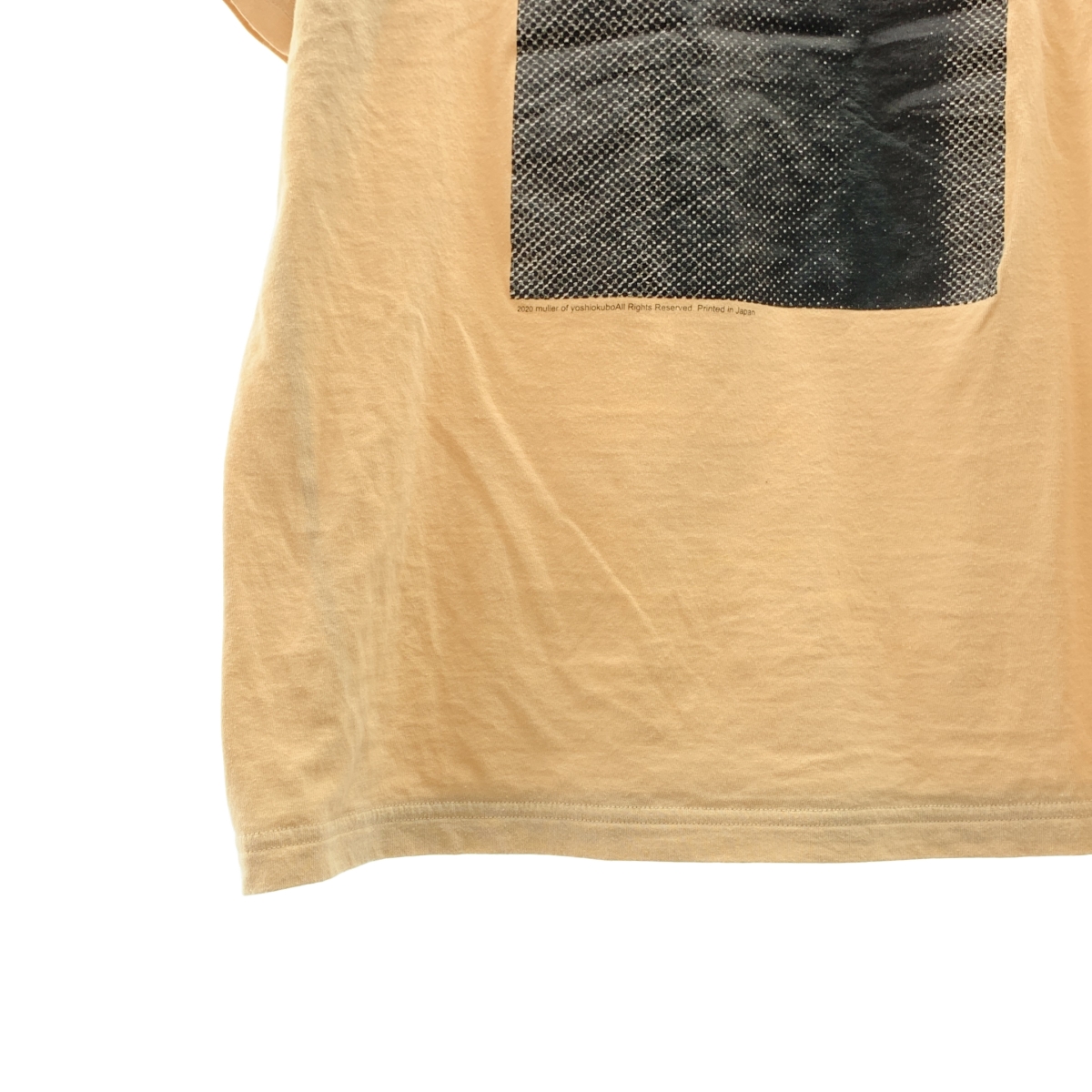 muller of yoshiokubo / ミュラーオブヨシオクボ プリント クルーネック Tシャツ カットソー