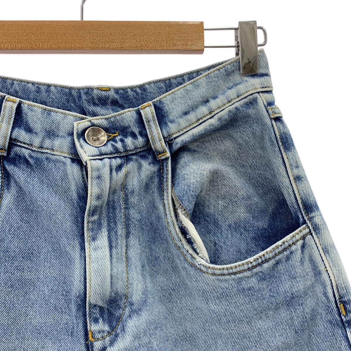 Maison Margiela / メゾンマルジェラ SLASH DETAIL DENIM PANTS / スラッシュ ディテール デニムパンツ