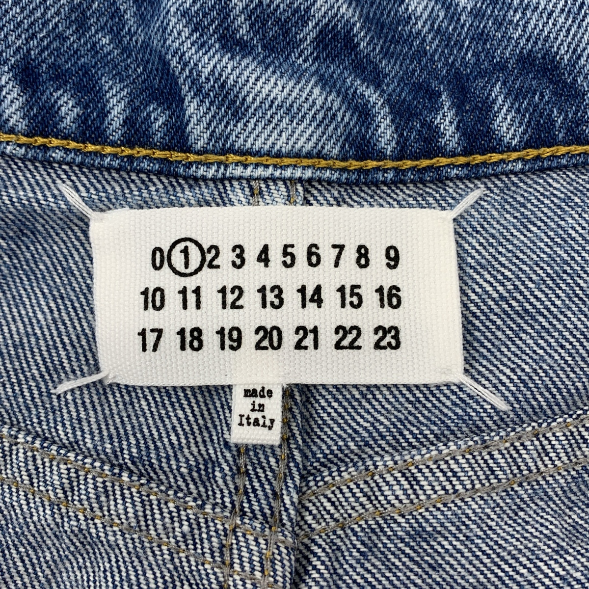 Maison Margiela / メゾンマルジェラ SLASH DETAIL DENIM PANTS / スラッシュ ディテール デニムパンツ