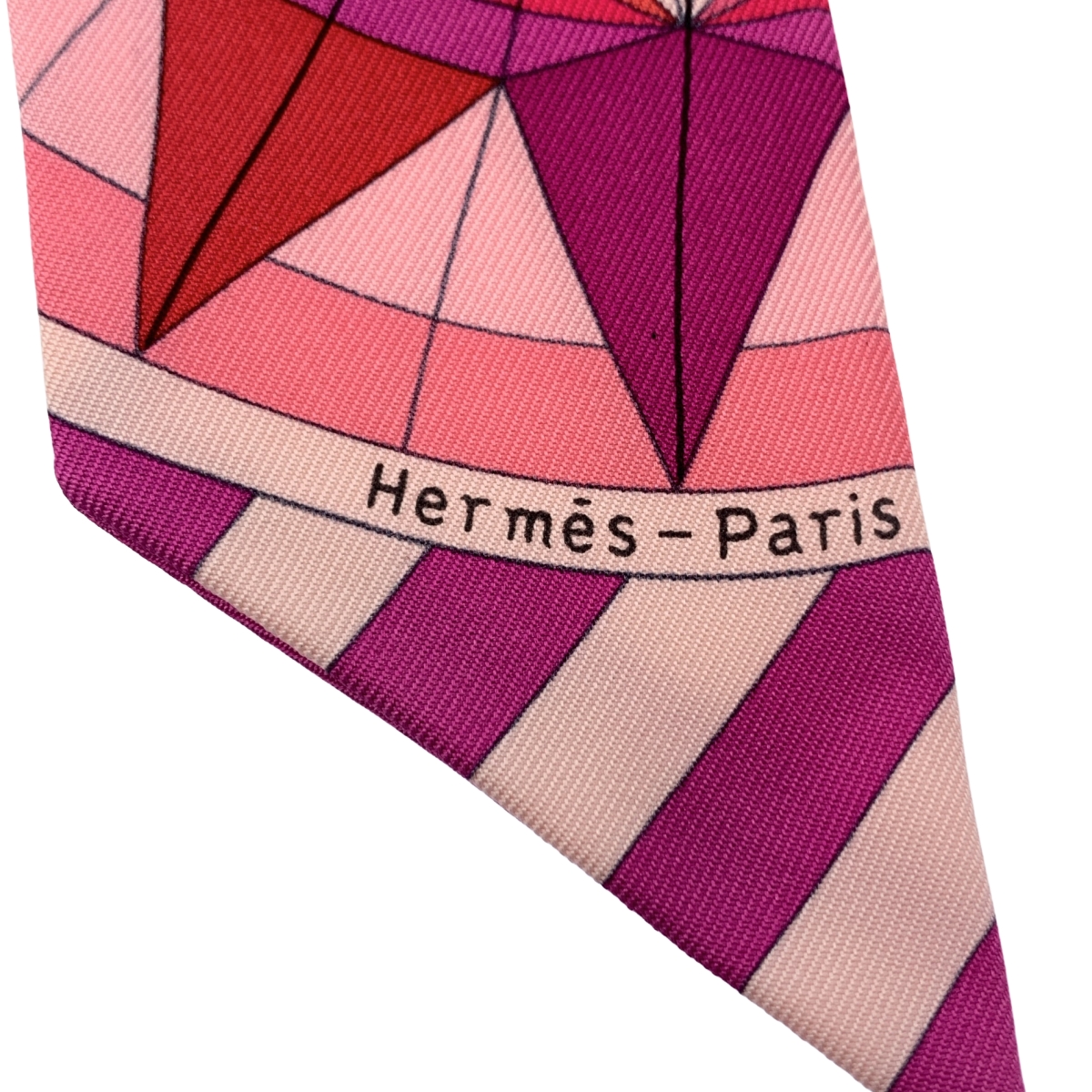 HERMES / エルメス Rose de compas 羅針盤のバラ / シルク ツイリー スカーフ