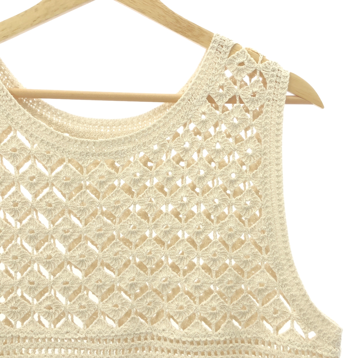 その他 クロシェレースベスト