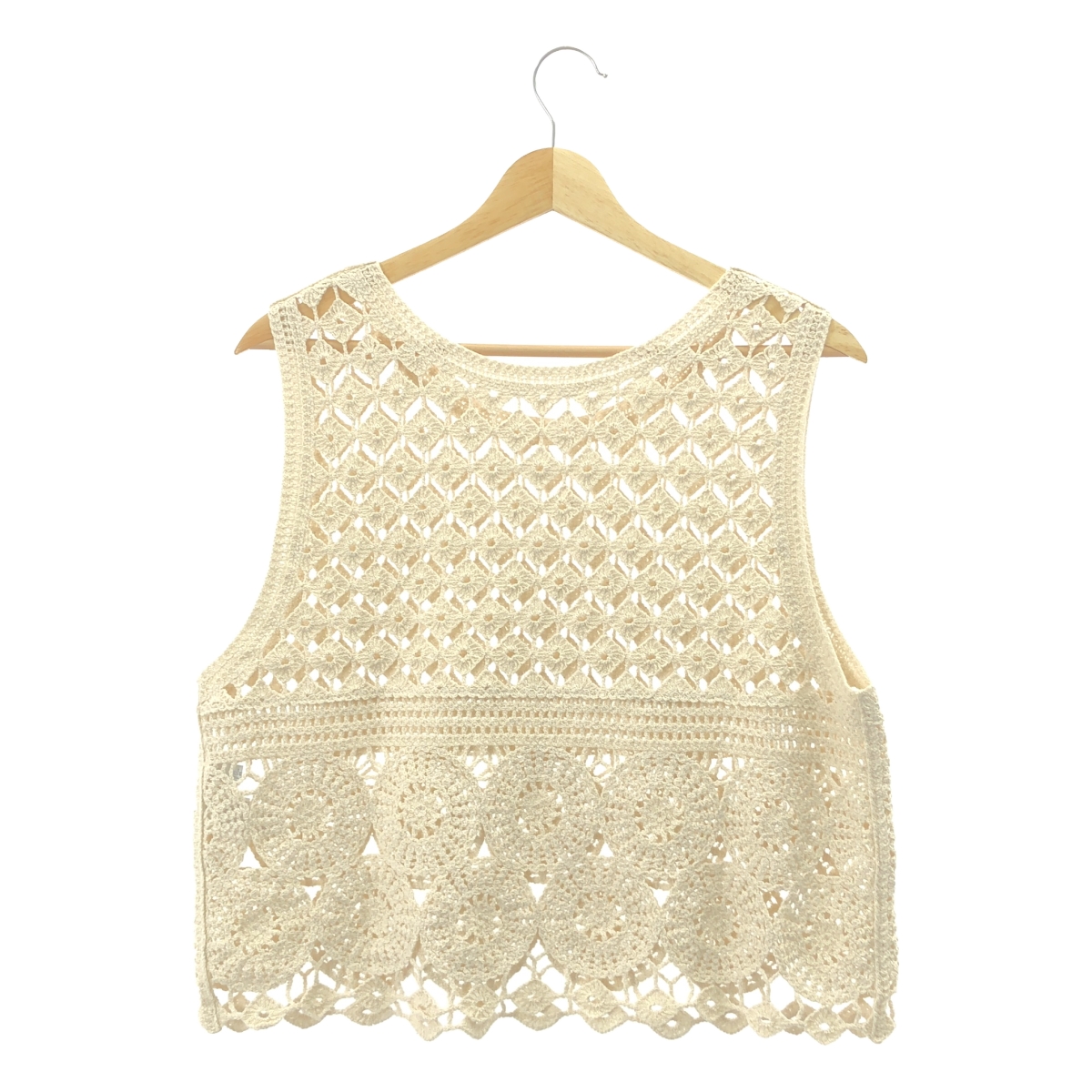 その他 クロシェレースベスト