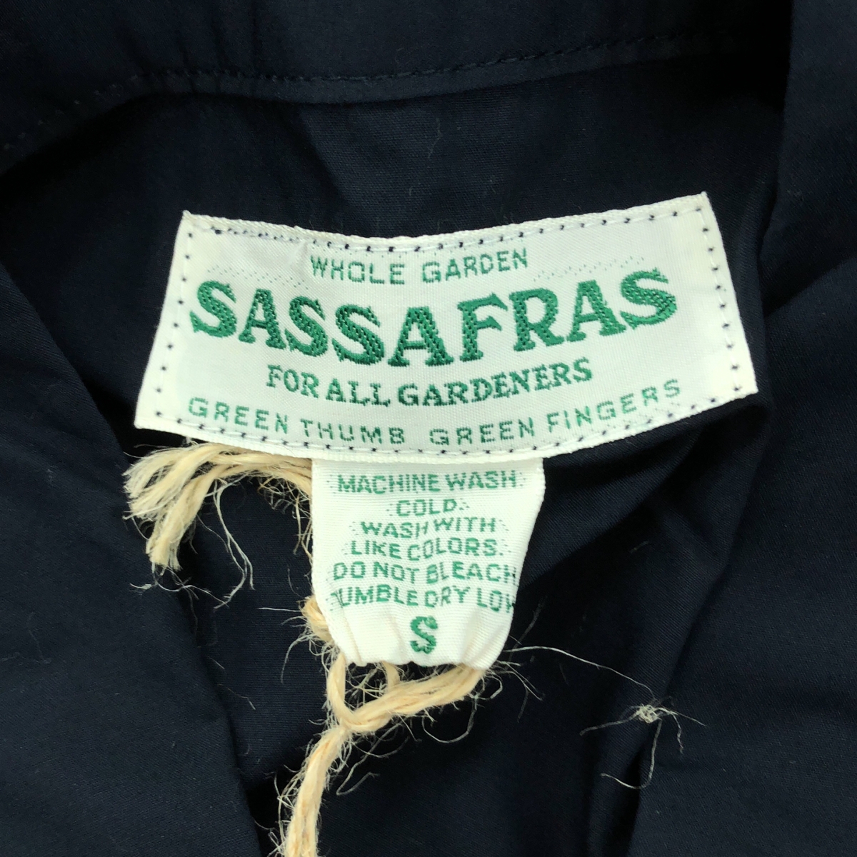 SASSAFRAS / ササフラス Gardener Half 1/2 Typewriter タイプライター ガーデナー 半袖シャツ
