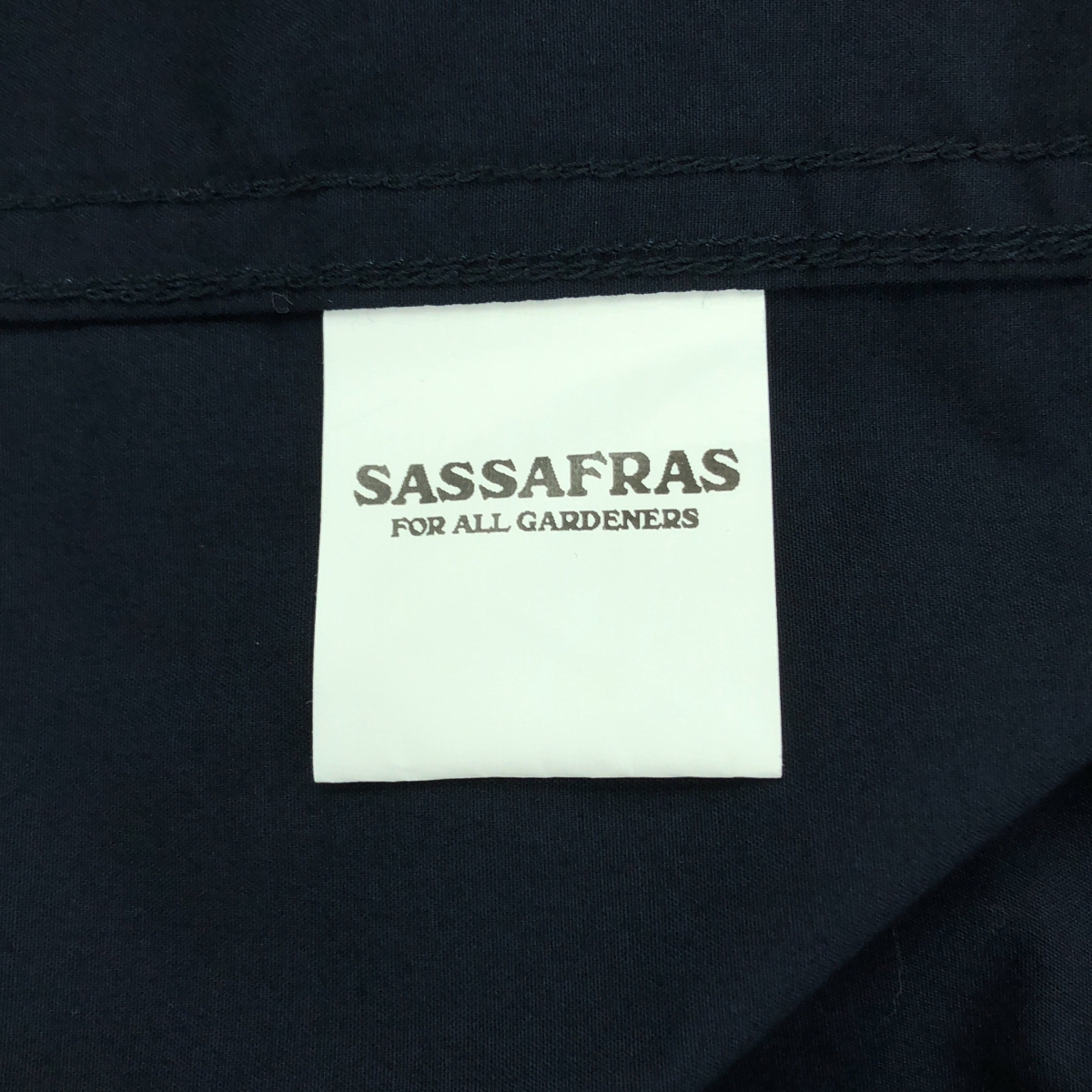 SASSAFRAS / ササフラス Gardener Half 1/2 Typewriter タイプライター ガーデナー 半袖シャツ