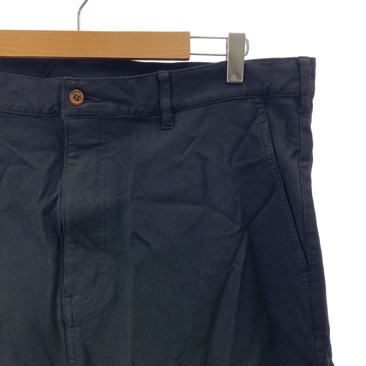 COMME des GARCONS HOMME PLUS / コムデギャルソンオムプリュス ポリエステル 縮絨 サルエルクロップドパンツ