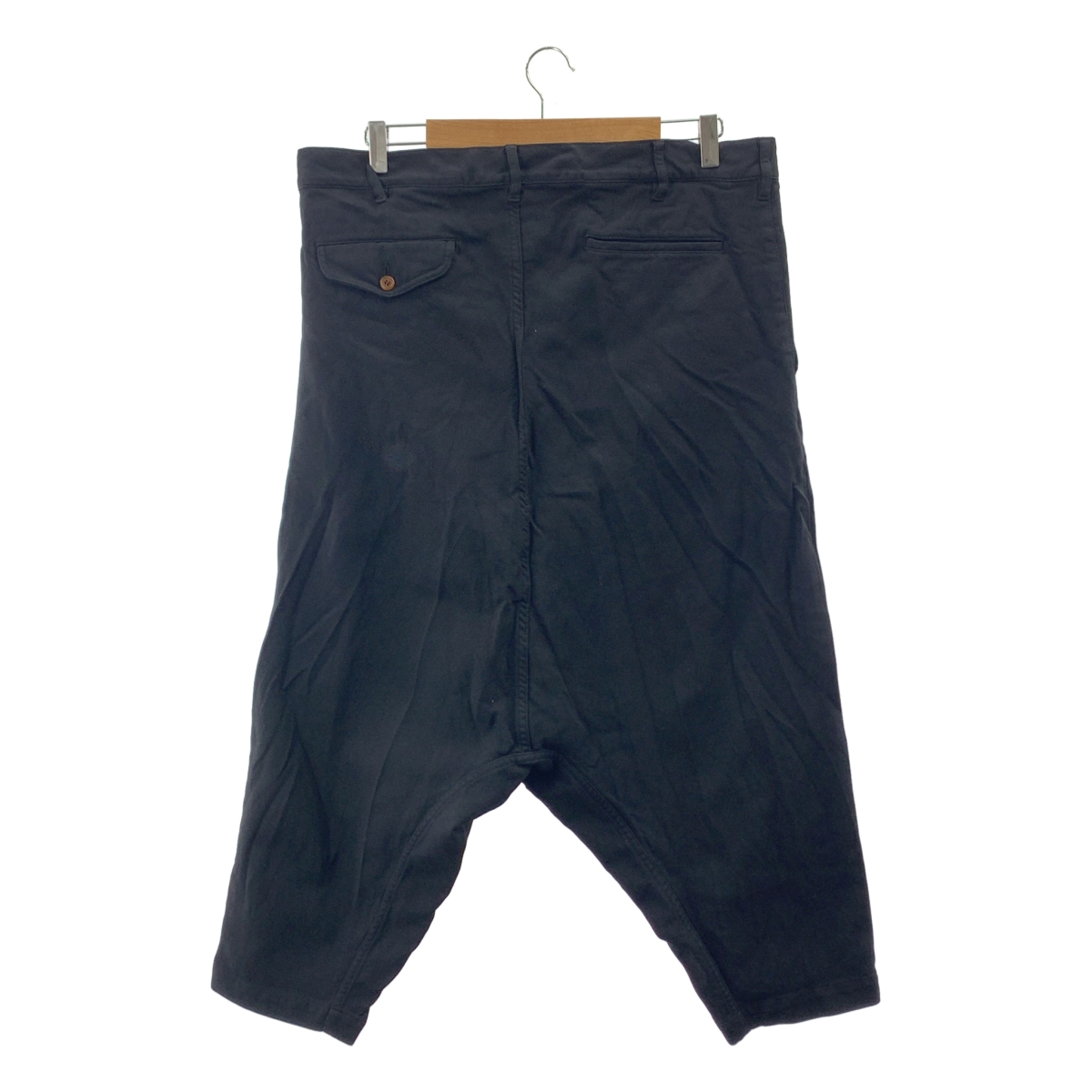 COMME des GARCONS HOMME PLUS / コムデギャルソンオムプリュス ポリエステル 縮絨 サルエルクロップドパンツ