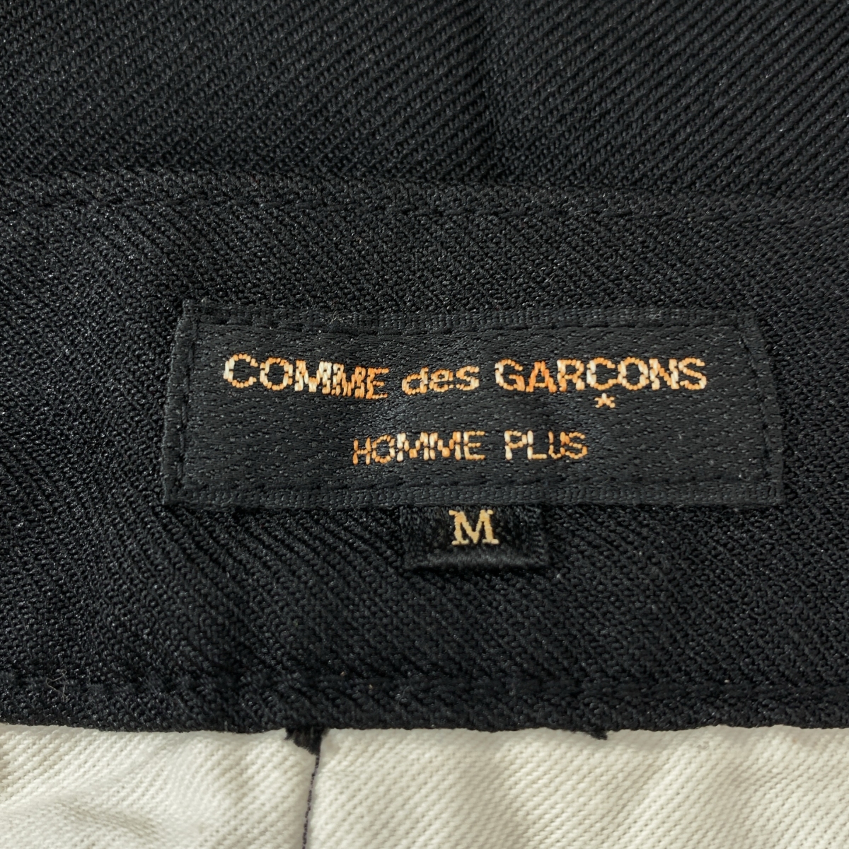 COMME des GARCONS HOMME PLUS / コムデギャルソンオムプリュス ポリエステル 縮絨 サルエルクロップドパンツ