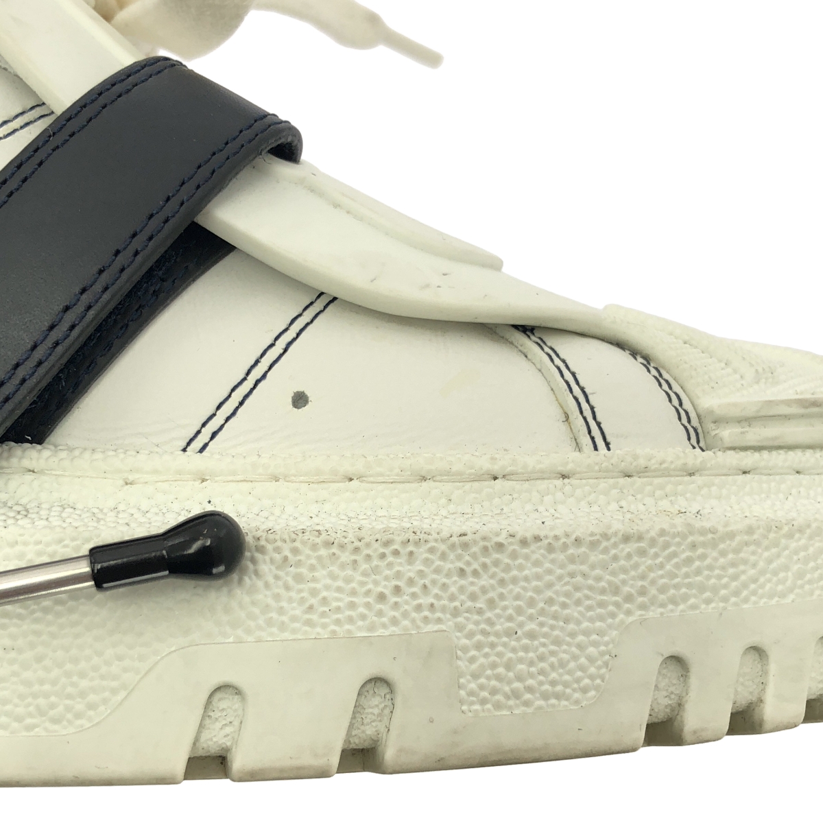 Christian Dior / クリスチャンディオール レザー ロゴ レースアップ スニーカー