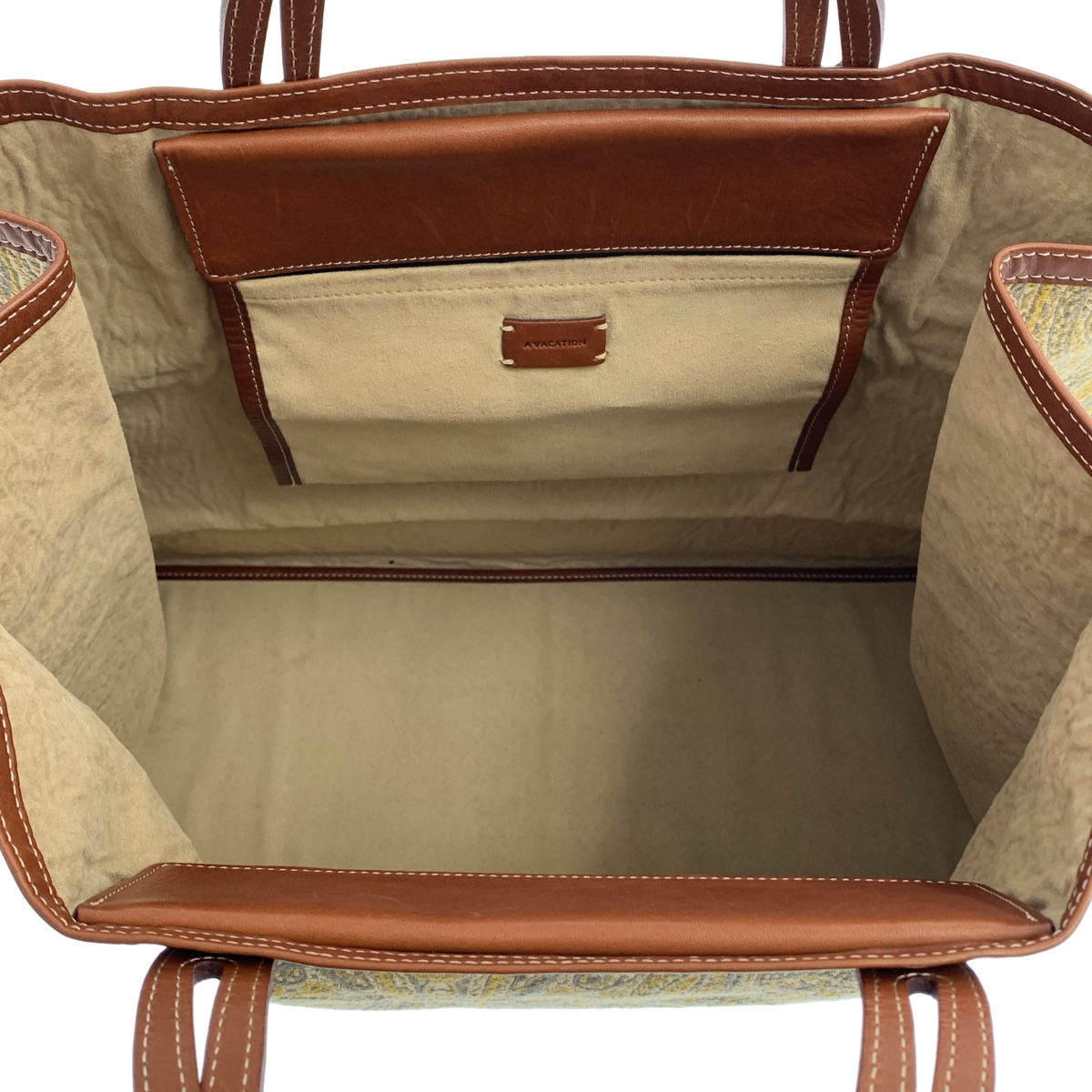 A VACATION / アヴァケーション TANK ペイズリー ジャガード トートバッグ