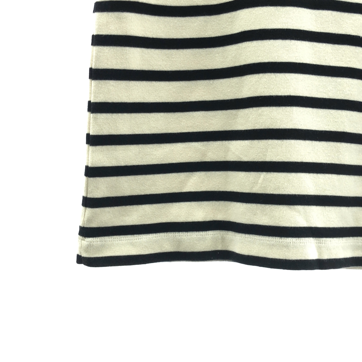 JIL SANDER+ / ジルサンダープラス ロゴパッチ ボーダー Tシャツ