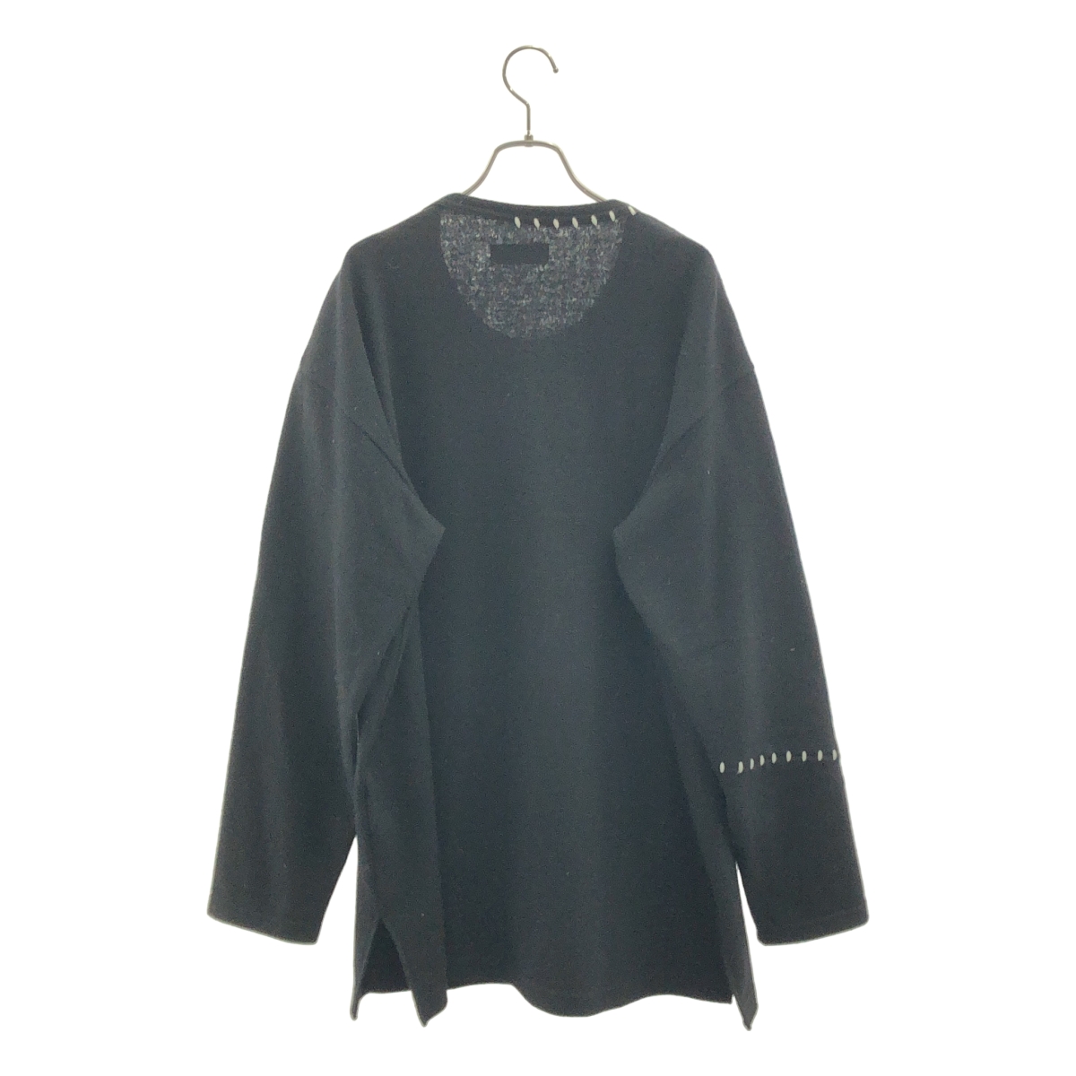 S'YTE YOHJI YAMAMOTO / サイトヨウジヤマモト AIRY JERSEY BLIND STITCH LAYERED LONG-SLEEVE T-SHIRT / ウール ステッチ レイヤード ニット