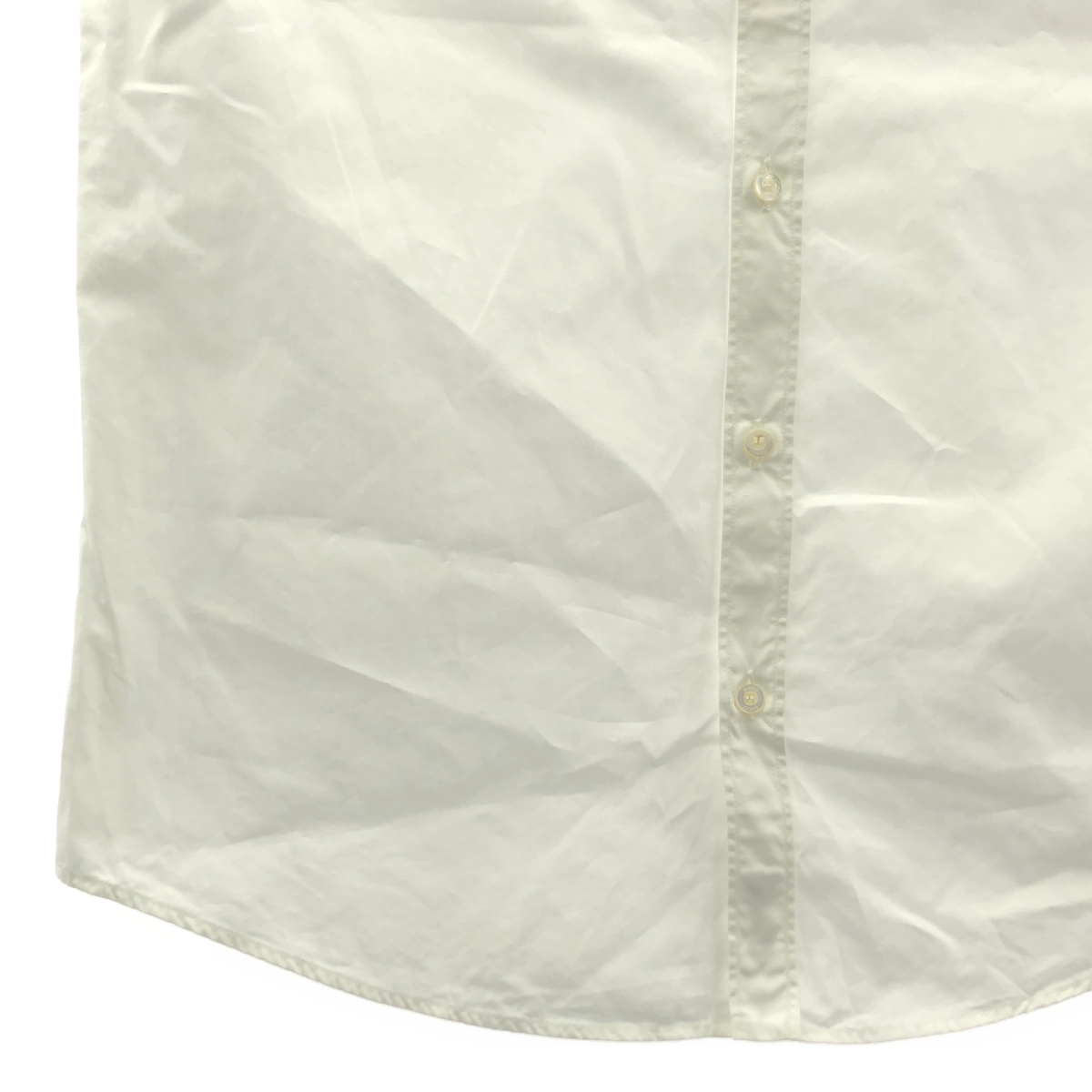 GUCCI / グッチ BEE刺しゅう ダブルポケット 半袖 コットン シャツ