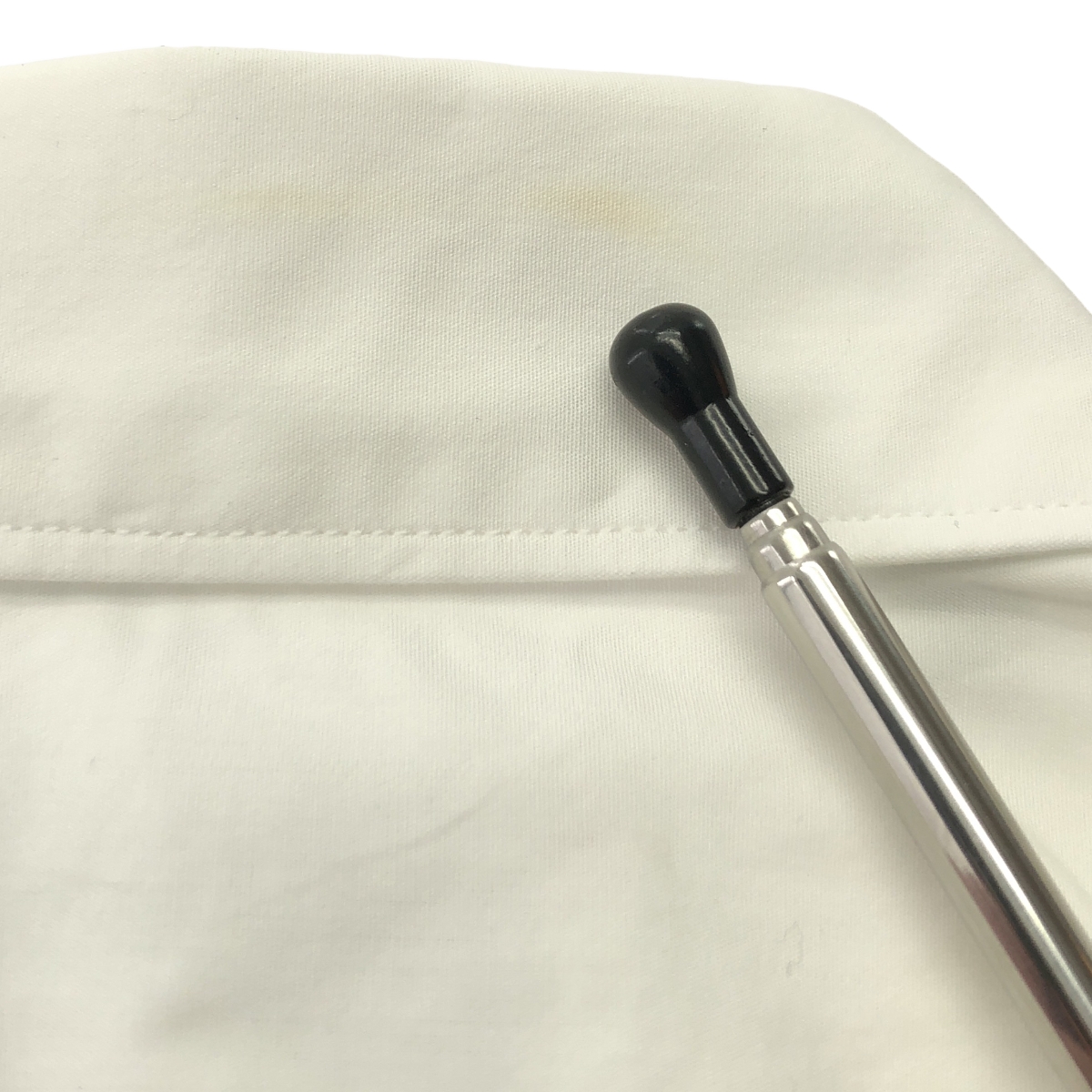 GUCCI / グッチ BEE刺しゅう ダブルポケット 半袖 コットン シャツ