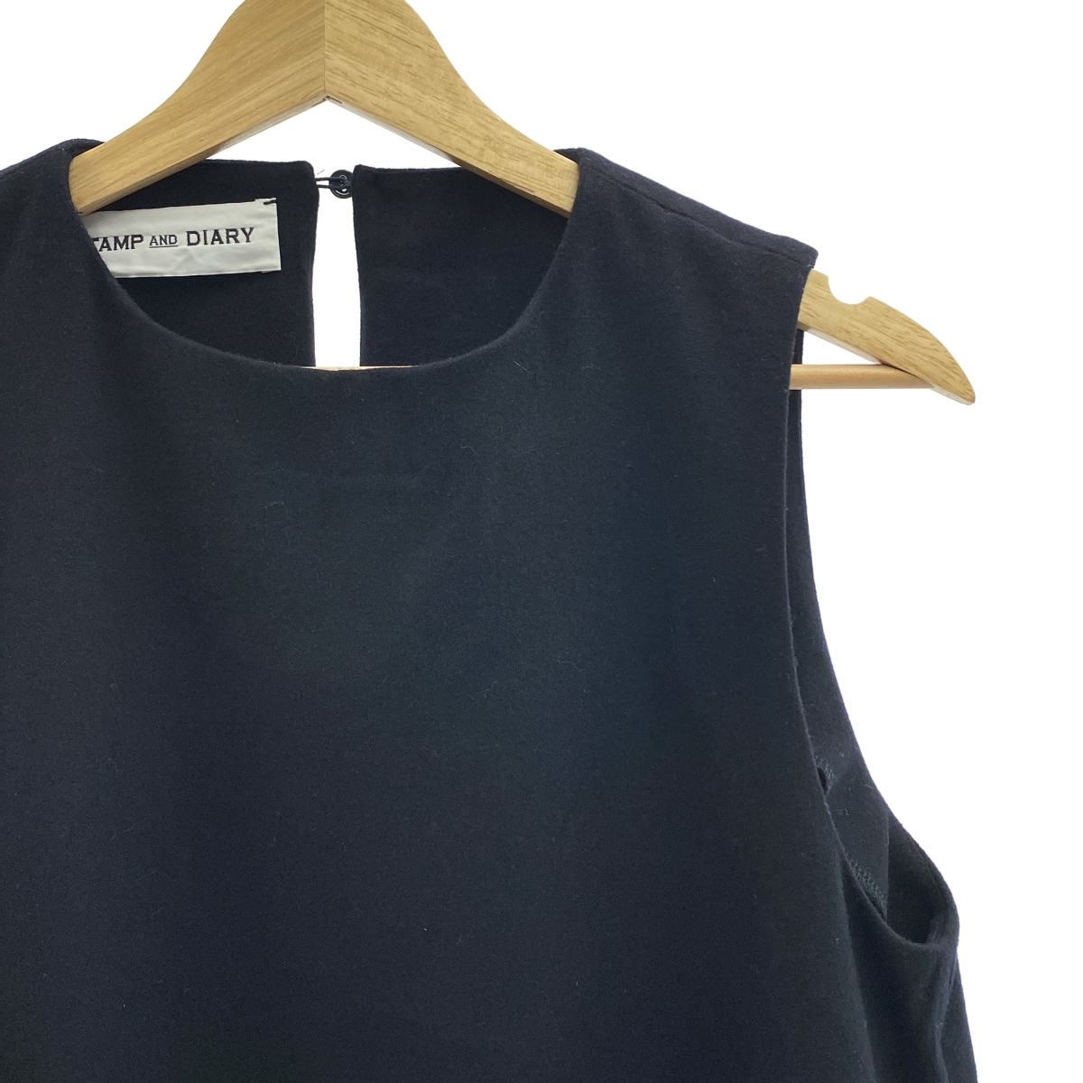 その他 ウール ノースリーブ ワンピース