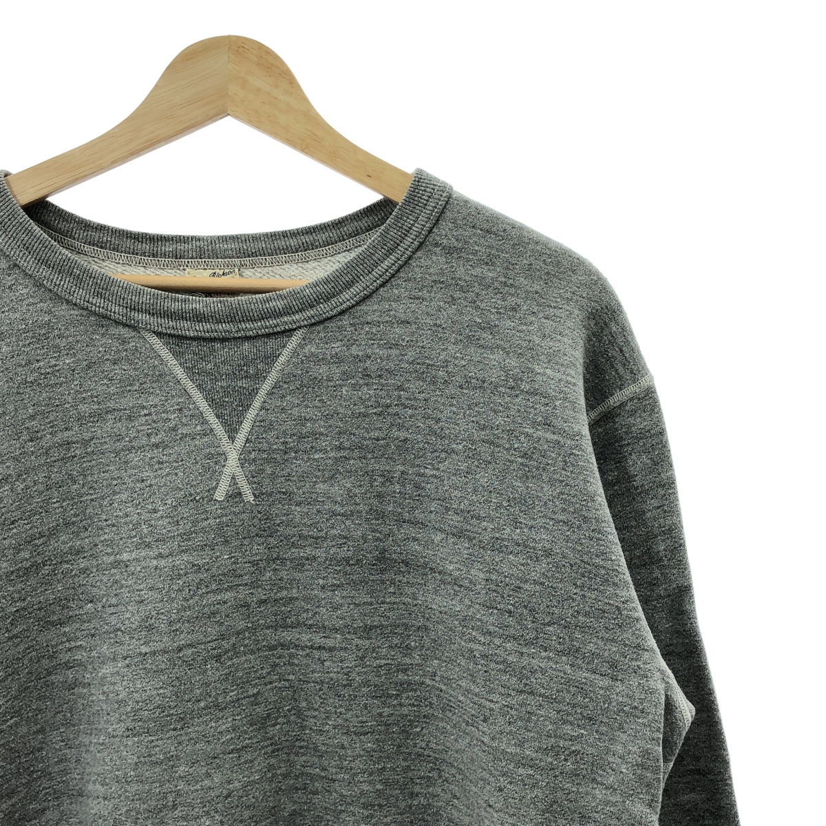 BUZZ RICKSON'S / バズリクソンズ 霜降り 前Vガゼット スウェット トレーナー