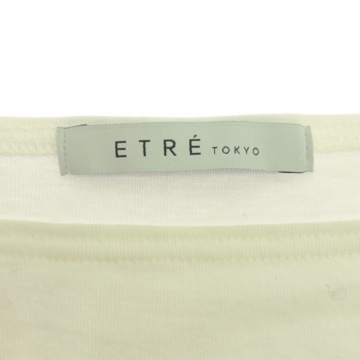 ETRE TOKYO / エトレトウキョウ BOXスリーブ カット トップス