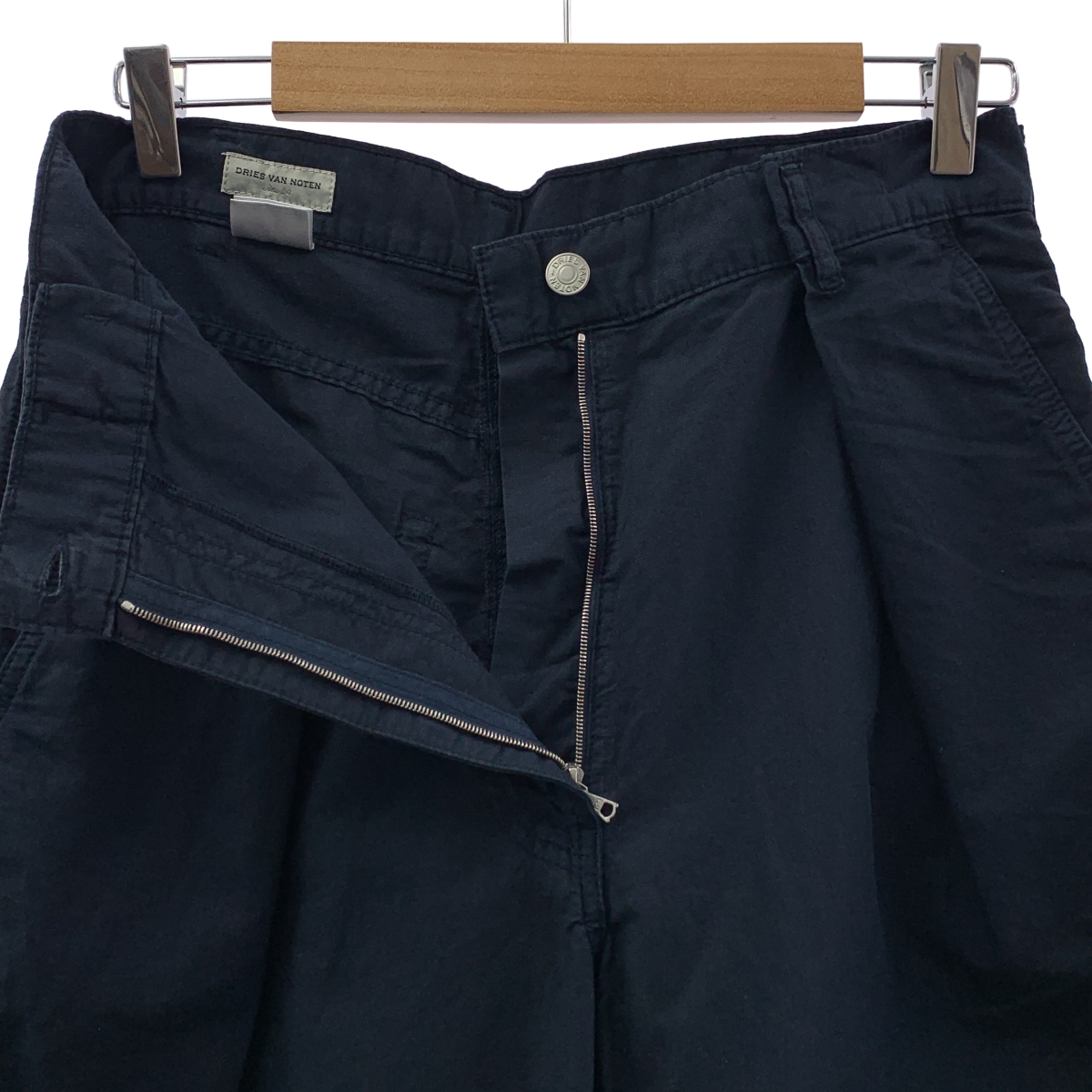 DRIES VAN NOTEN / ドリスヴァンノッテン コットン リネン ワイドパンツ