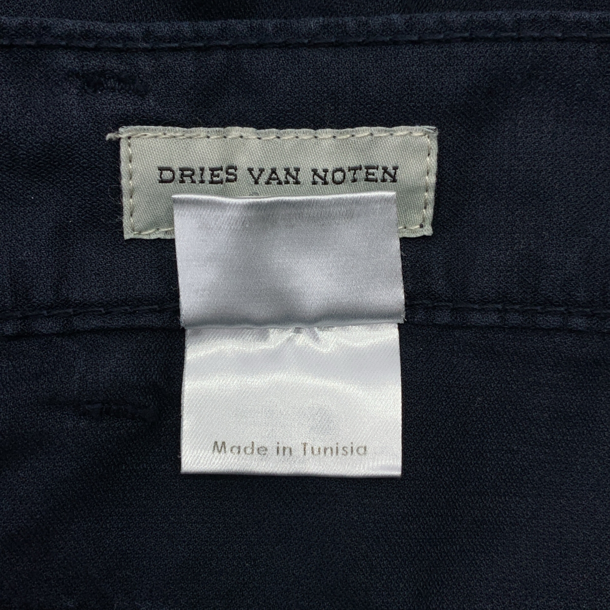 DRIES VAN NOTEN / ドリスヴァンノッテン コットン リネン ワイドパンツ