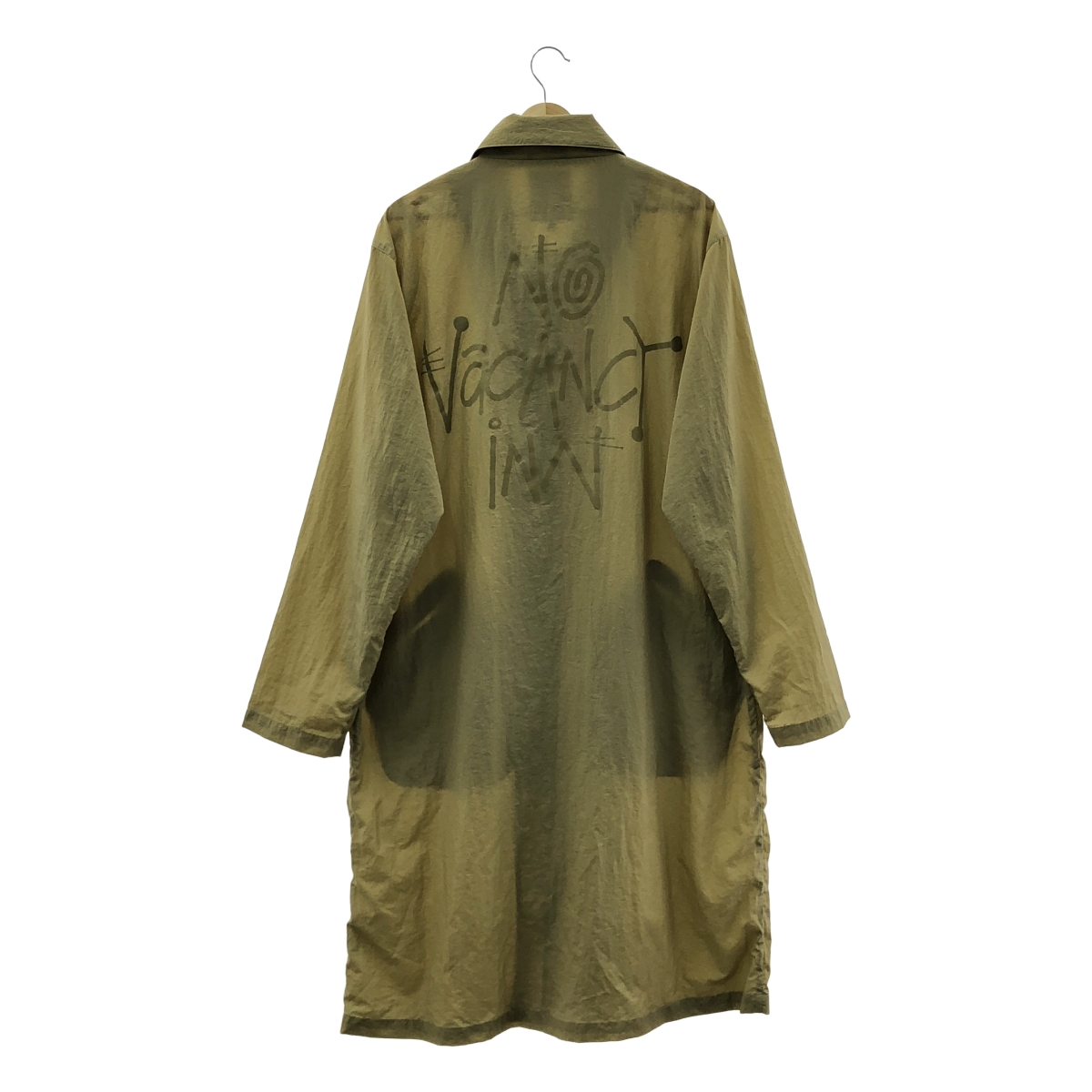 STUSSY / ステューシー ナイロン バックロゴ ステンカラー オーバーコート