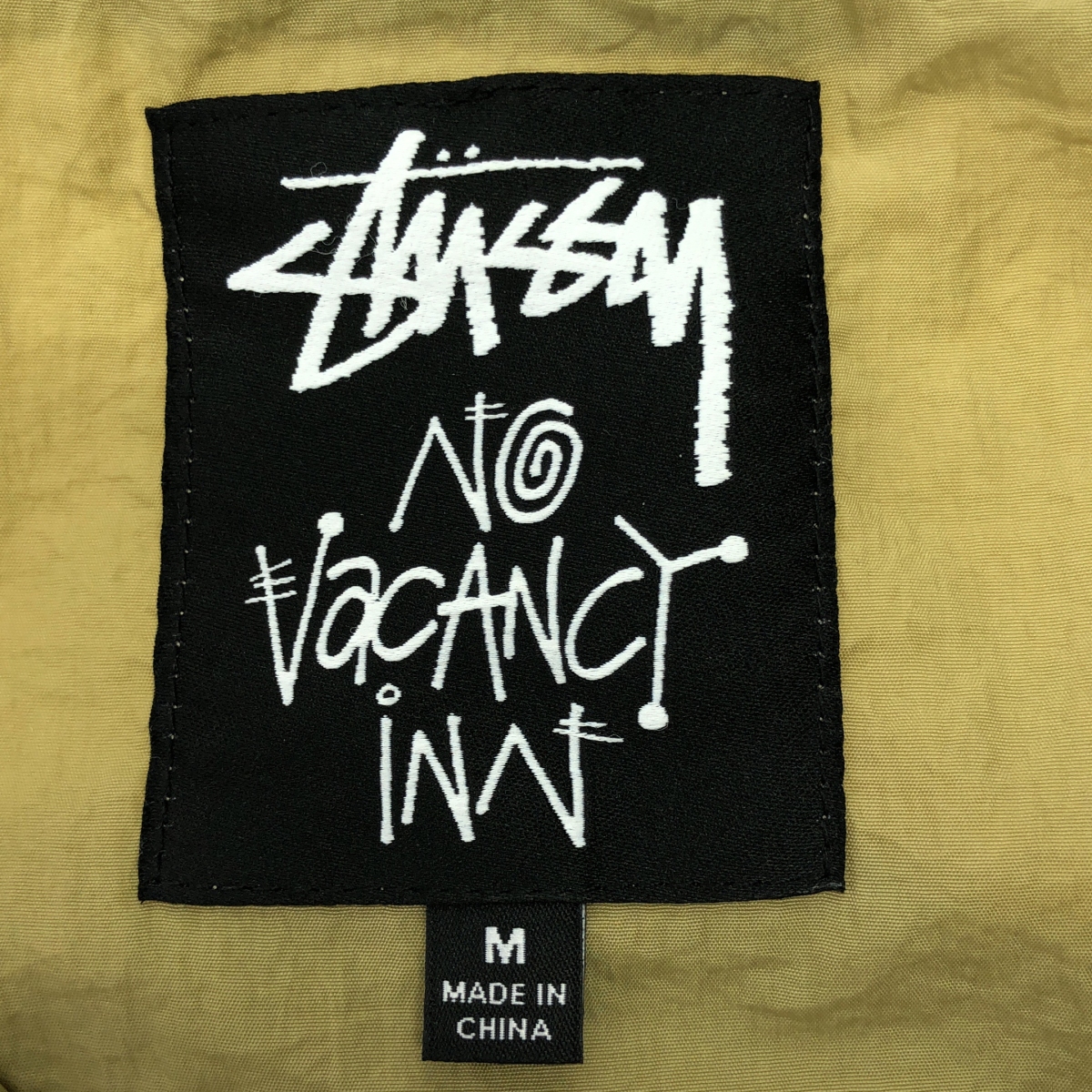 STUSSY / ステューシー ナイロン バックロゴ ステンカラー オーバーコート