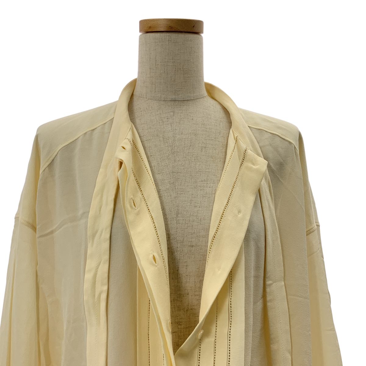 Chloe / クロエ silk 100％ / シルク オーバーシルエット タイ シャツ ブラウス