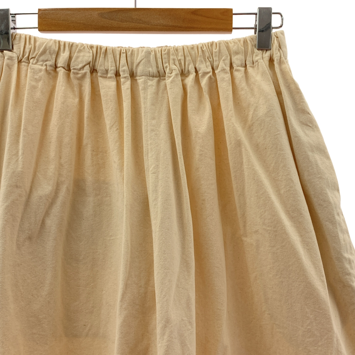 ゴーシュ / ゴーシュ コットン オックス 8分丈 イージー ワイドパンツ